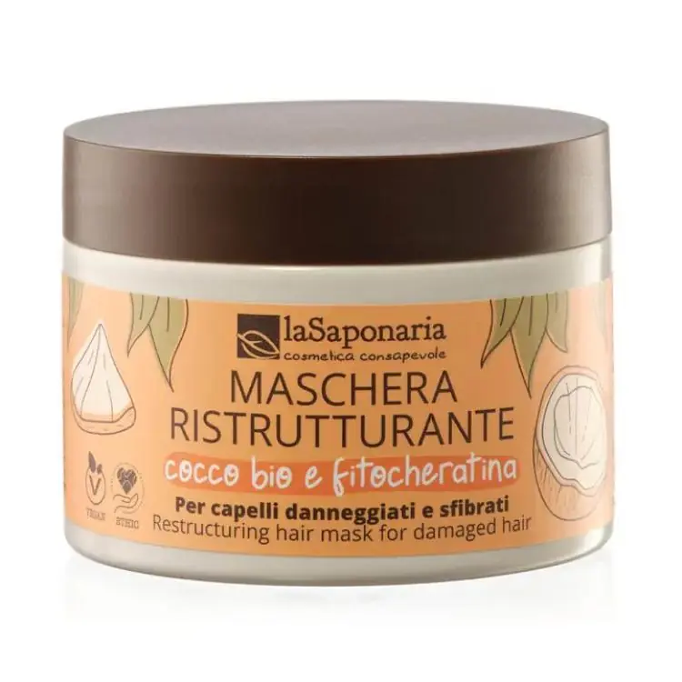 La Saponaria Cocco Bio e Fitocheratina Haarmaske Knallerangebot