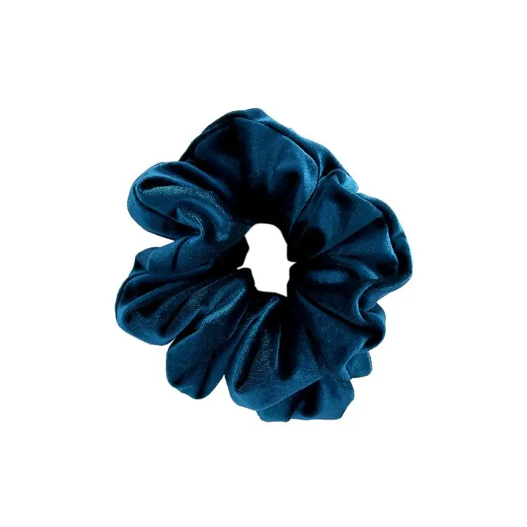Jetzt Bestellen What a bun! Scrunchie Medium Velvet Ocean Blue