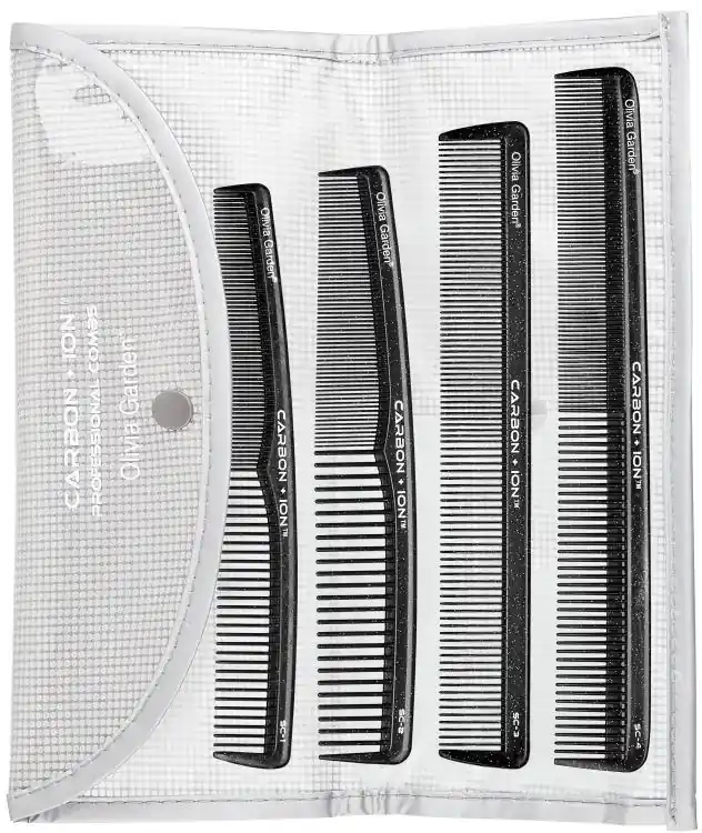 Olivia Garden Carbon + Ion Haarschneidekamm Set Nur Für Kurze Zeit