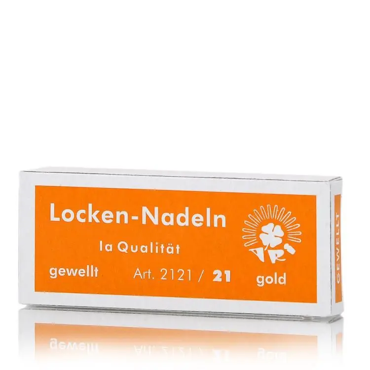 Angebot Ari Locken-Nadeln gewellt gold 21