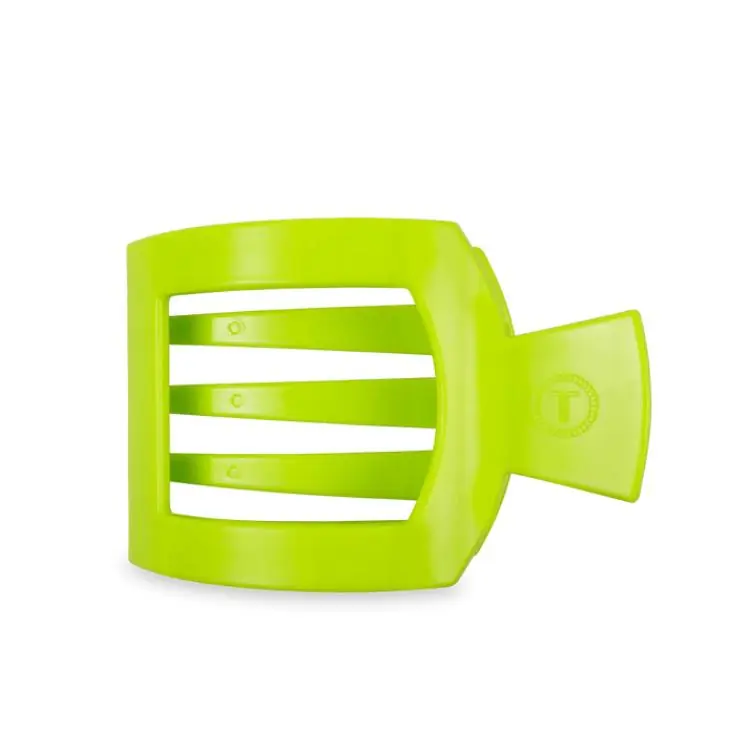 Teleties Large Flat Square Hair Clip Summer Brights Markenware