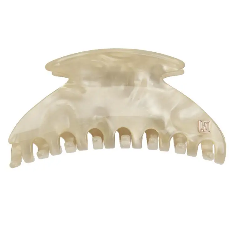 Top-Seller Bon Dep Claw clip Ivory 9cm Handmade
