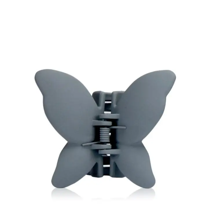 Kracherpreis e und y Haarklammer Butterfly grau