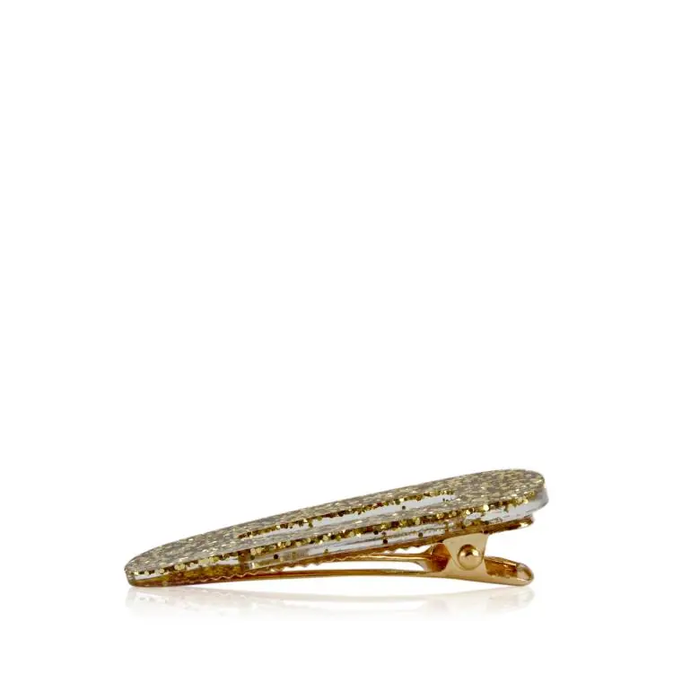 CG Home Dreieckige Haarspange gold glitzer Garantierte Lieferung