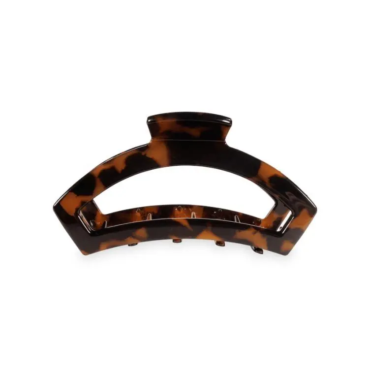 Echt Teleties Open Hair Clip Tortoise medium