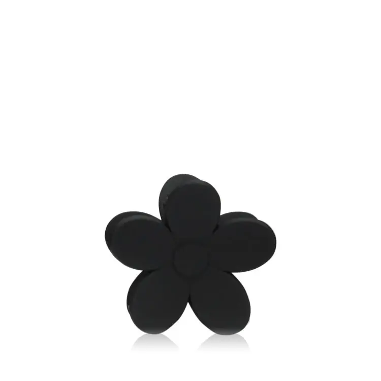 e und y Haarklammer Blüte schwarz klein Versand Am Gleichen Tag