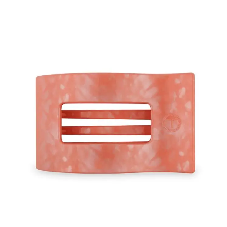 Teleties Large Flat Rectangle Hair Clip Dreamsicle Preisknaller
