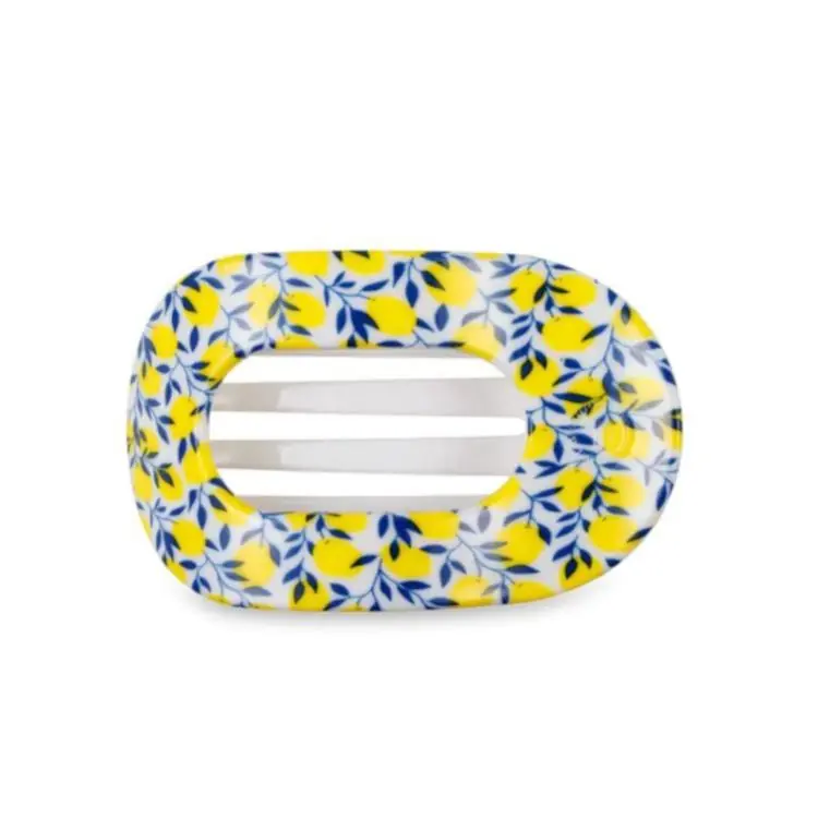 Direkt Vom Hersteller Teleties Flat Round Clip medium Limoncello