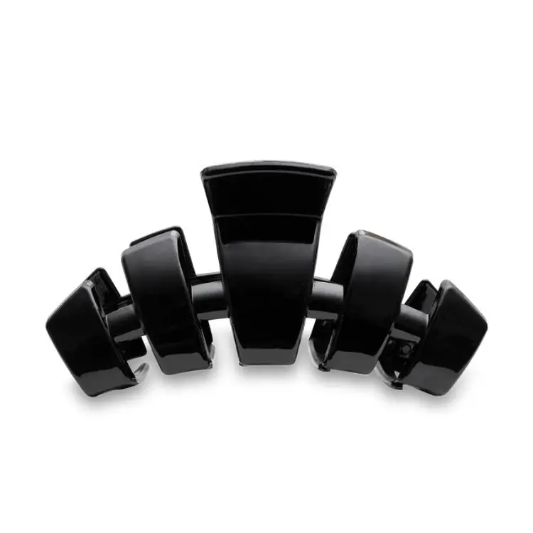 Teleties Classic Hair Clip Jet Black groß Beliebt