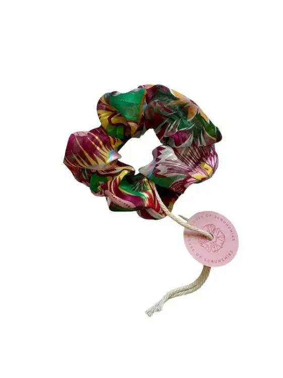 House of Scrunchies Bunte Chiffon Blumen Maxi Bestseller