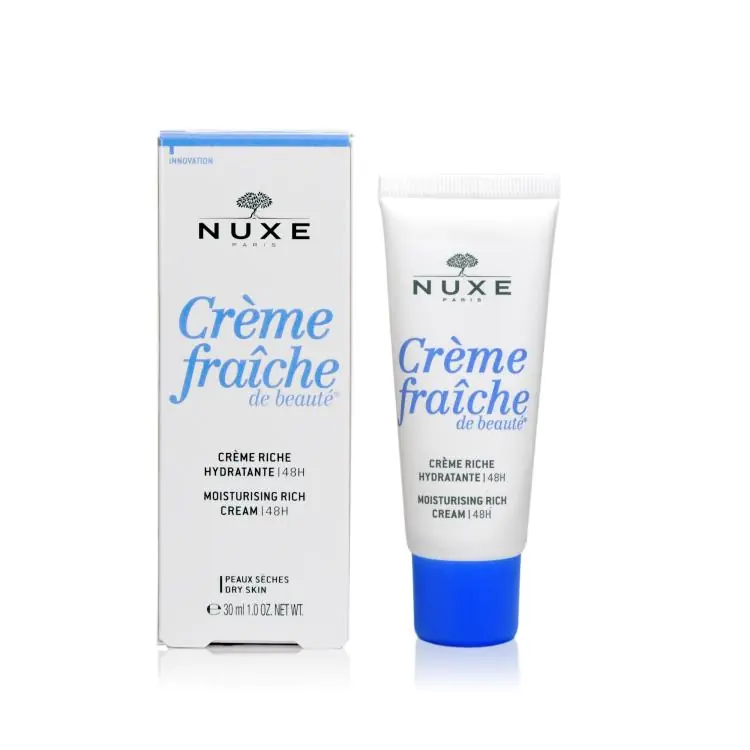 Neue Ware Nuxe Creme fraiche Creme Riche Hydratante 48h vegan