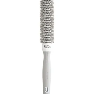 Preisknaller Olivia Garden Expert Blowout Speed White & Grey Rundbürste 25 mm