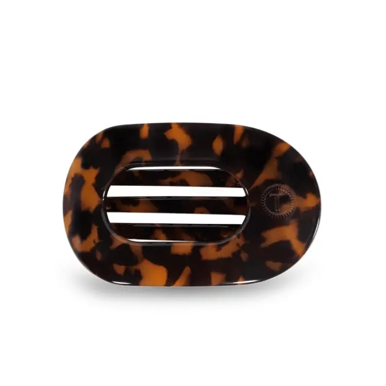 Jetzt Bestellen Teleties Flat Round Clip medium Tortoise