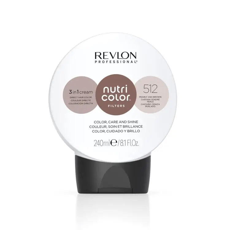 Geprüft Revlon Nutri Color Creme Nr. 512 Pearly Ash Brown