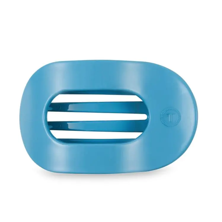 Kracherpreis Teleties Flat Round Clip groß Summer Sky