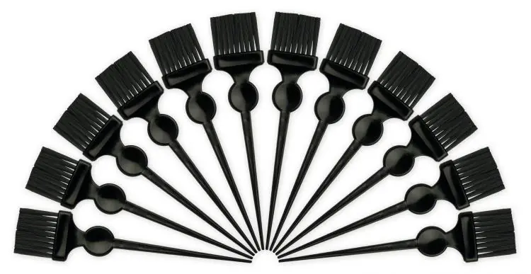 Letzte Chance Termix Färbepinsel Black Fiber klein 12er Pack