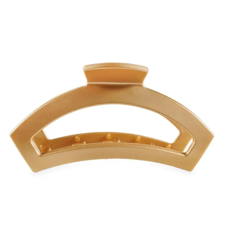 Neu Im Sortiment Teleties Open Hair Clip Champagne Toast groß