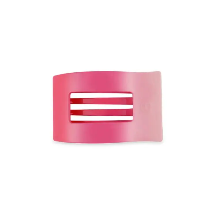 Teleties Small Flat Rectangle Hair Clip Kiss & Tell Versand Am Gleichen Tag