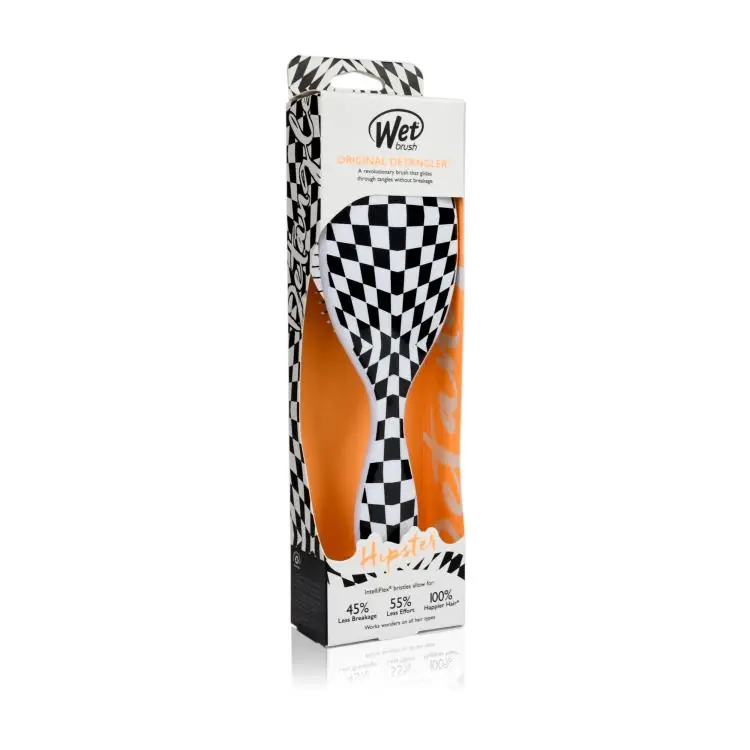 Online Kaufen Wet brush Original Detangler Hipster Sketch - "orange Packung"