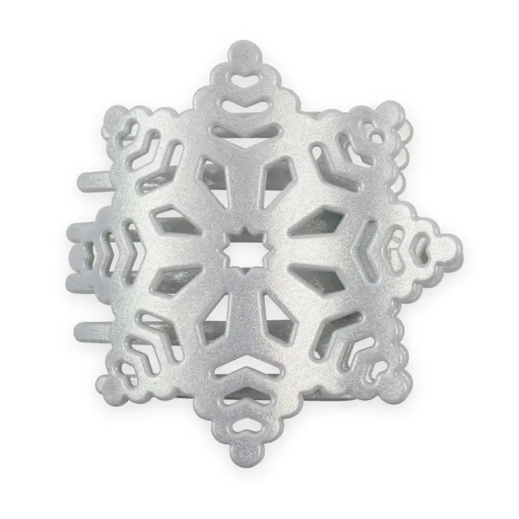 Teleties Snowflake Flat Clip medium Billig