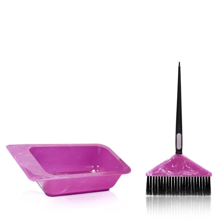 Haircult Färbepinsel XL + Färbeschale Pink Bestseller