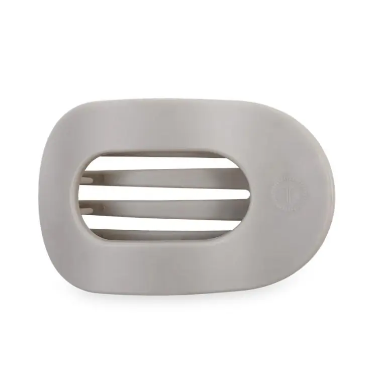 Jetzt Bestellen Teleties Flat Round Clip groß Silver Flames