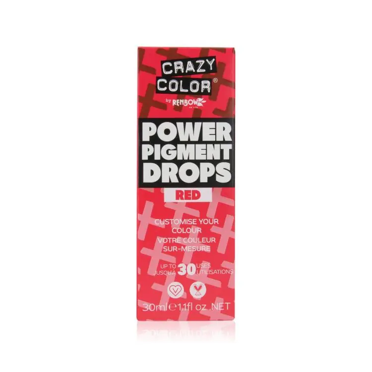 Neu Crazy Color Power Pigment Drops Red
