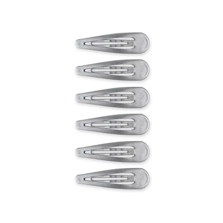 Echt Teleties Snap Clip Silver