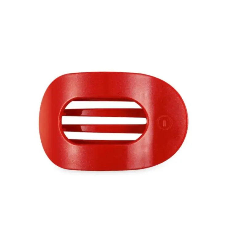 Bestseller Teleties Flat Round Clip medium Rudolph Red