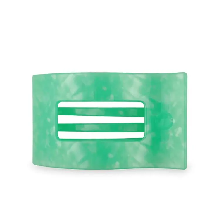 Neue Kollektion Teleties Large Flat Rectangle Hair Clip Spring Splash