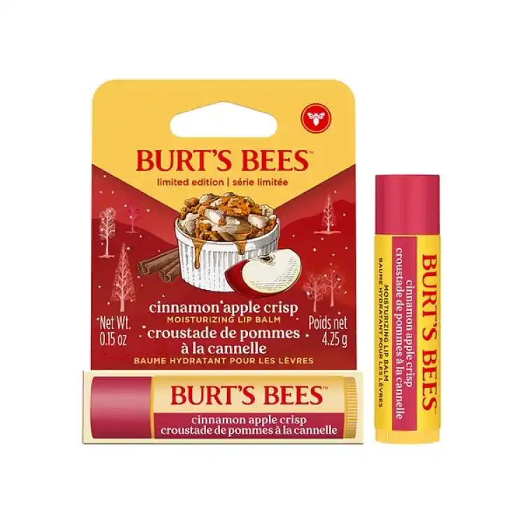 Burts Bees Cinnamon Apple Crisp Lip Balm Neu