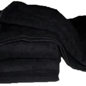 Ausverkauf BEAUTY-TEX Mikrofaser Handtuch 40 cm x 90 cm schwarz