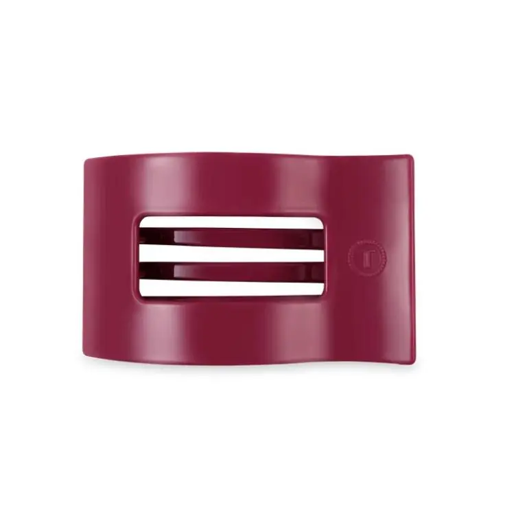 Teleties Medium Flat Rectangle Hair Clip Wild Side Zertifiziert