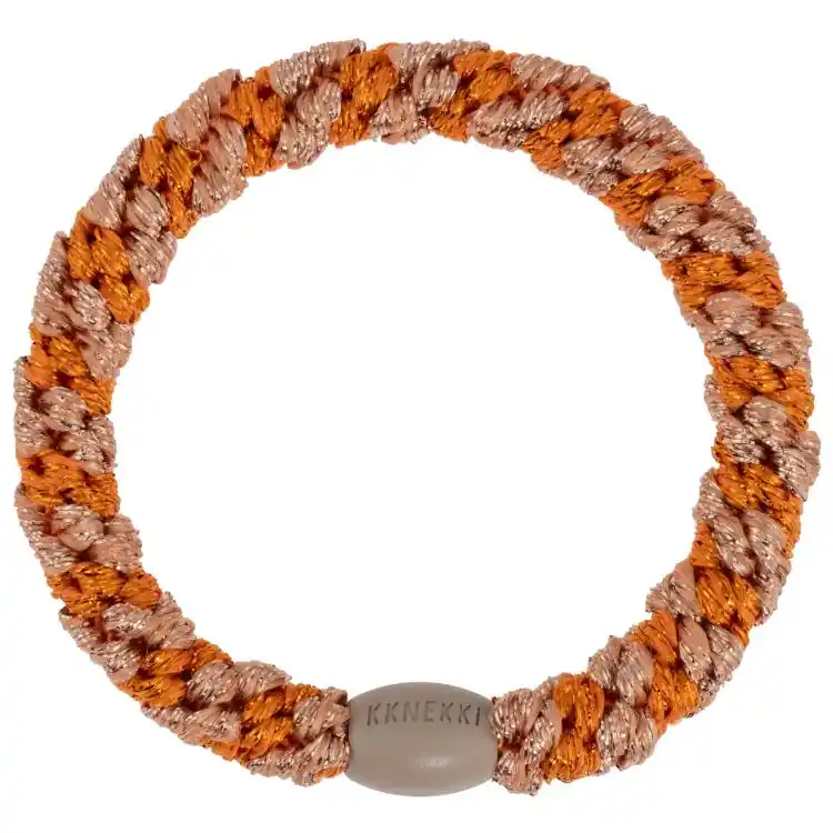 Top-Seller Kknekki Orange rosewood glitter stripe