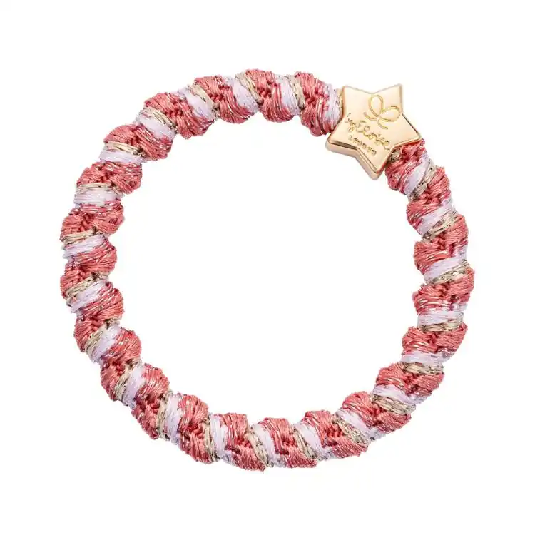 ByEloise Woven Gold Star Pink Sand Preis Gesenkt