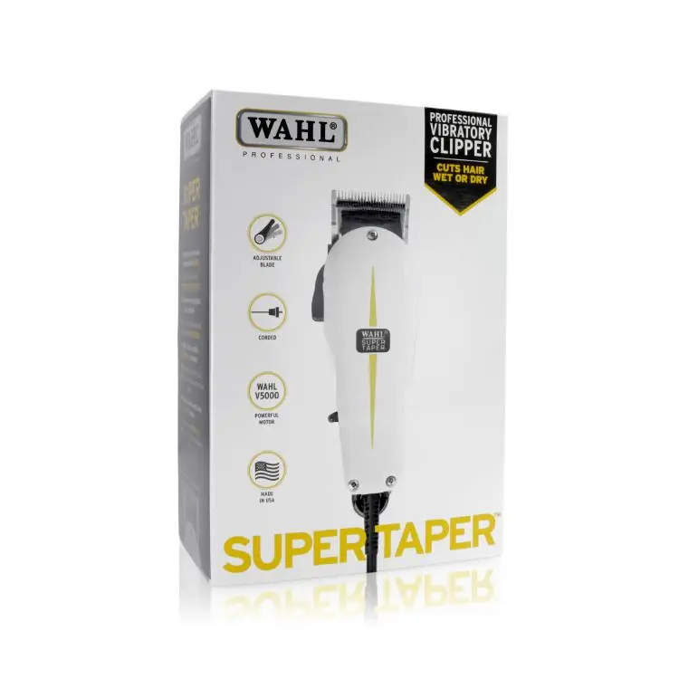 Wahl Super Taper Haarschneidemaschine Weiß Expressversand