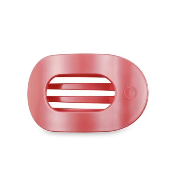 Teleties Flat Round Clip medium Calming Coral Top-Preis