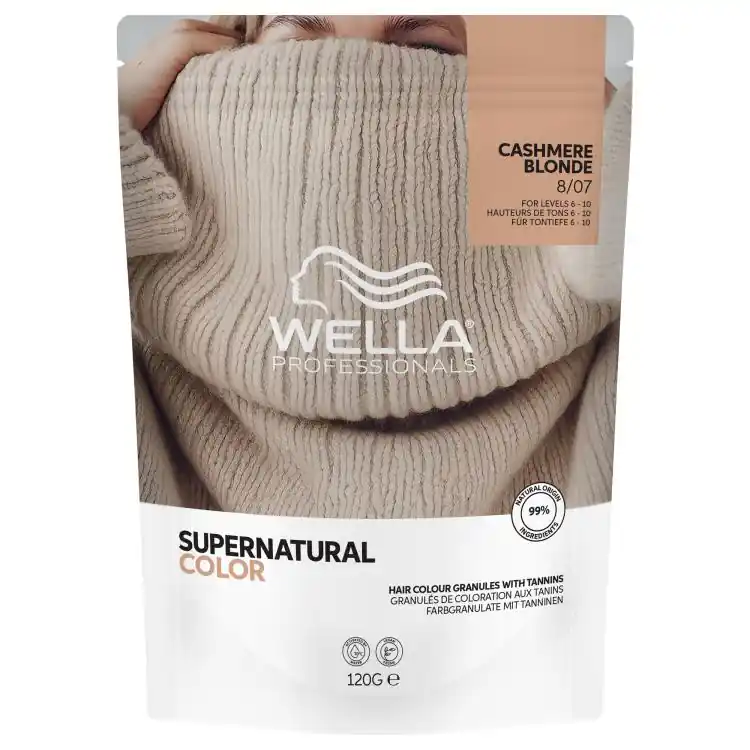 Wella Supernatural Color 8/07 Cashmere Blonde Günstig