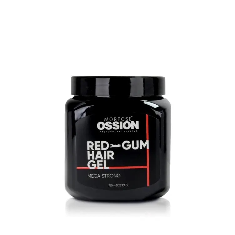 Morfose Ossion Red-Gum Hair Gel Mega Strong Nur Für Kurze Zeit