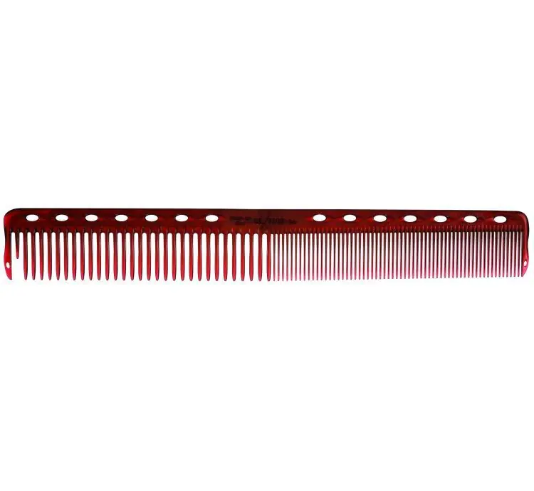 Y.S. Park Schneidekamm S 339 rot transparent Ausverkauf