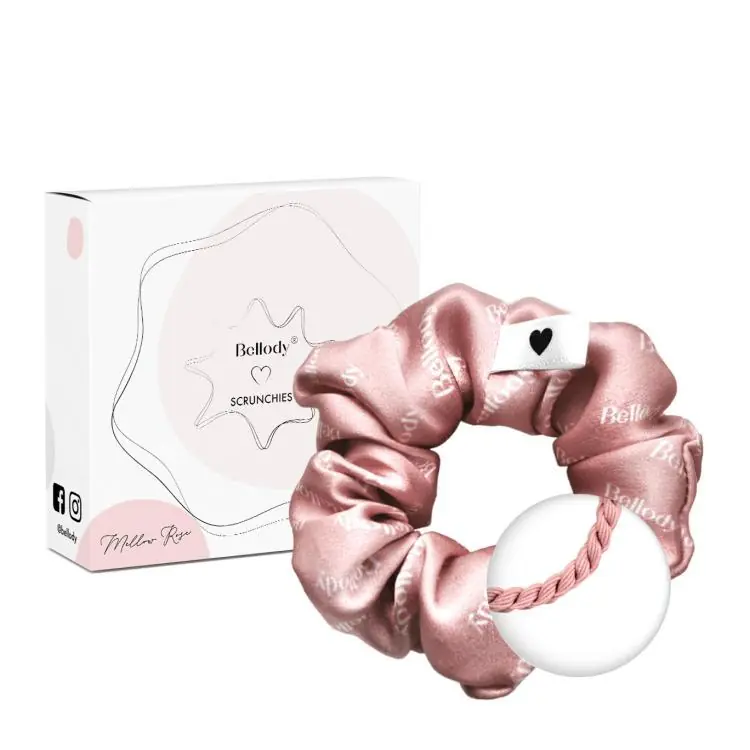 Finale Aktion Bellody Scrunchie Mellow Rose Seide
