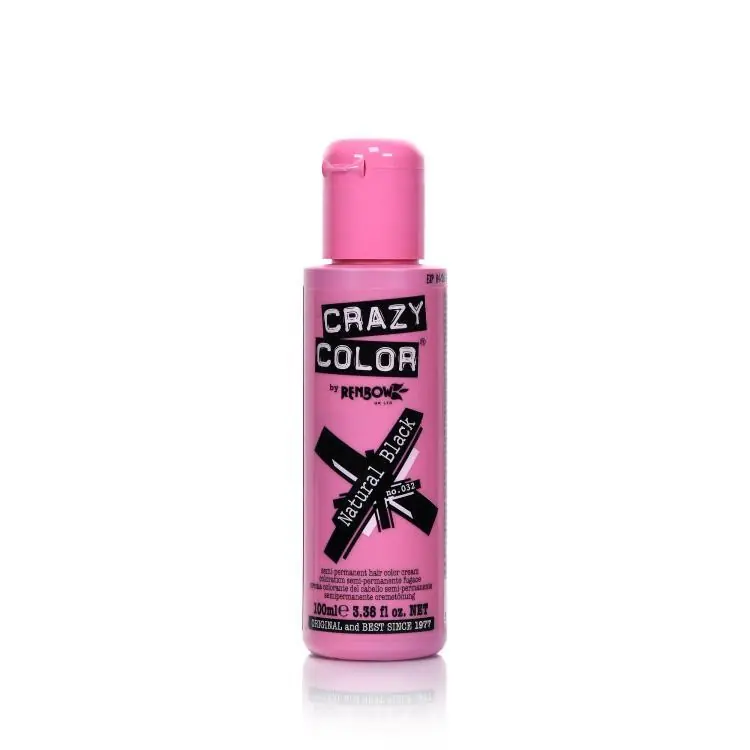 Direkt Vom Hersteller Crazy Color Cremetönung No. 032 Natural Black