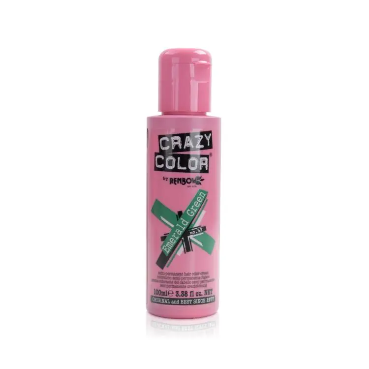 Crazy Color Cremetönung No. 53 Emerald Green Bestseller