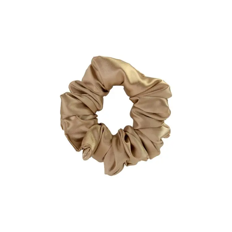 Nur Für Kurze Zeit What a bun! Scrunchie Medium Satin Gold