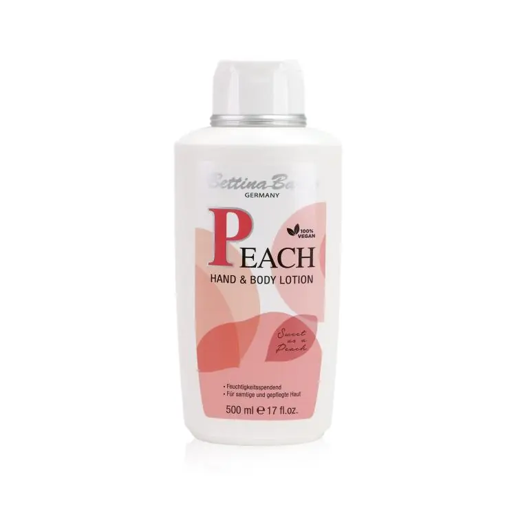 Bettina Barty Peach Hand & Body Lotion Neuheit