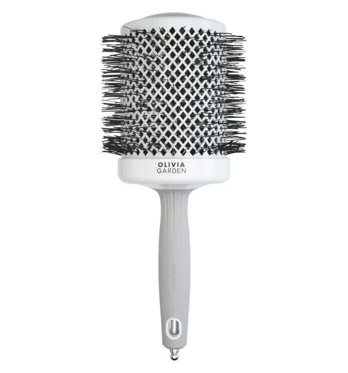Super-Preis Olivia Garden Expert Blowout Shine White & Grey 80 mm