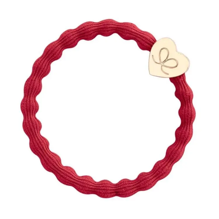 Top-Preis ByEloise London Gold Heart Cherry Red
