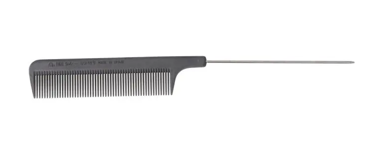 Finale Aktion Eurostil Carbon Antistatic Stilkamm mit Stahlnadel
