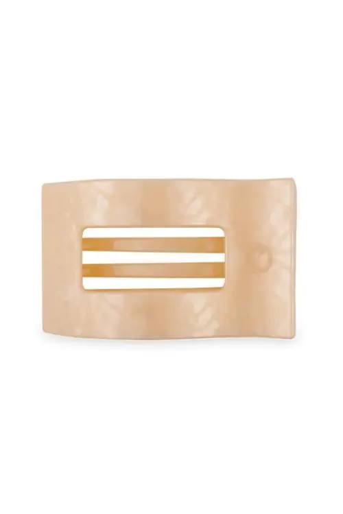 Wochenendangebot Teleties Small Flat Rectangle Hair Clip Soft Surf