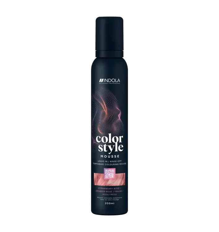 Indola Color Style Mousse Erdbeer Rose Nur Heute